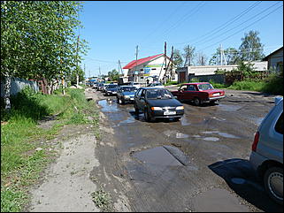 16 июня 2011 г., Барнаул   "Многострадальная" улица Кутузова