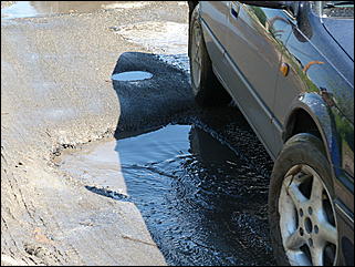 16 июня 2011 г., Барнаул   "Многострадальная" улица Кутузова