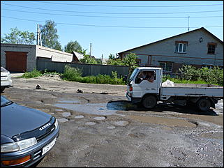 16 июня 2011 г., Барнаул   "Многострадальная" улица Кутузова