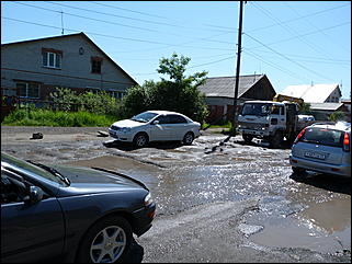 16 июня 2011 г., Барнаул   "Многострадальная" улица Кутузова