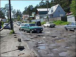 16 июня 2011 г., Барнаул   "Многострадальная" улица Кутузова