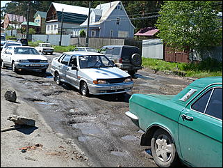 16 июня 2011 г., Барнаул   "Многострадальная" улица Кутузова