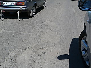 16 июня 2011 г., Барнаул   "Многострадальная" улица Кутузова