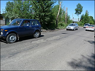 16 июня 2011 г., Барнаул   "Многострадальная" улица Кутузова