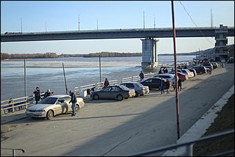 13 апреля 2018 г., Барнаул. Екатерина Смолихина   Барнаульский ледоход на День космонавтики
