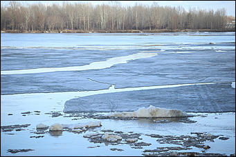 13 апреля 2018 г., Барнаул. Екатерина Смолихина   Барнаульский ледоход на День космонавтики