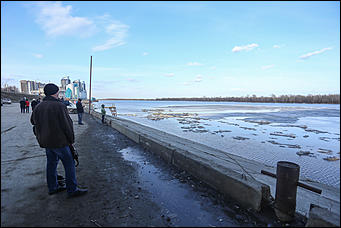 13 апреля 2018 г., Барнаул. Екатерина Смолихина   Барнаульский ледоход на День космонавтики