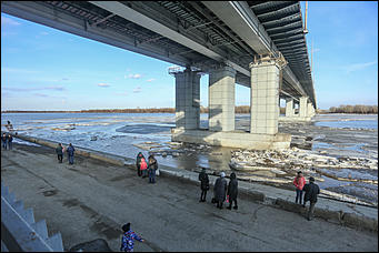 13 апреля 2018 г., Барнаул. Екатерина Смолихина   Барнаульский ледоход на День космонавтики