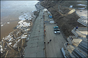 13 апреля 2018 г., Барнаул. Екатерина Смолихина   Барнаульский ледоход на День космонавтики
