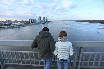 13 апреля 2018 г., Барнаул. Екатерина Смолихина   Барнаульский ледоход на День космонавтики