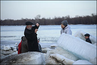 13 апреля 2018 г., Барнаул. Екатерина Смолихина   Барнаульский ледоход на День космонавтики