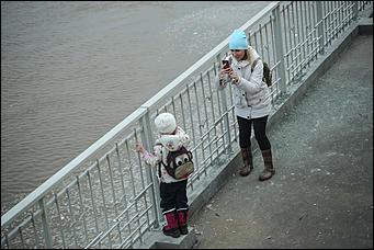 13 апреля 2018 г., Барнаул. Екатерина Смолихина   Барнаульский ледоход на День космонавтики