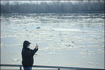 16 апреля 2021 г., Барнаул   Мощь и красота барнаульского ледохода