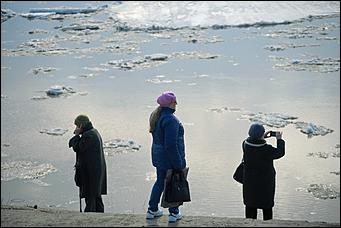 16 апреля 2021 г., Барнаул   Мощь и красота барнаульского ледохода