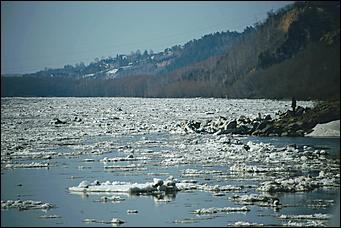 16 апреля 2021 г., Барнаул   Мощь и красота барнаульского ледохода