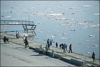 16 апреля 2021 г., Барнаул   Мощь и красота барнаульского ледохода