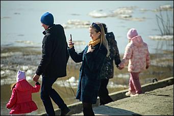 16 апреля 2021 г., Барнаул   Мощь и красота барнаульского ледохода