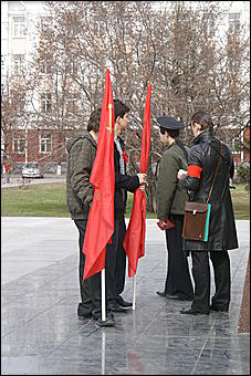 22 апреля 2009г., Барнаул   Митинг коммунистов в день рождения Ленина  