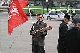 22 апреля 2009г., Барнаул   Митинг коммунистов в день рождения Ленина  