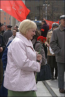 22 апреля 2009г., Барнаул   Митинг коммунистов в день рождения Ленина  