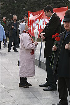 22 апреля 2009г., Барнаул   Митинг коммунистов в день рождения Ленина  