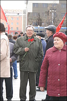 22 апреля 2009г., Барнаул   Митинг коммунистов в день рождения Ленина  