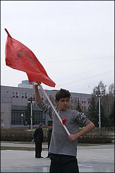 22 апреля 2009г., Барнаул   Митинг коммунистов в день рождения Ленина  