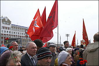22 апреля 2009г., Барнаул   Митинг коммунистов в день рождения Ленина  