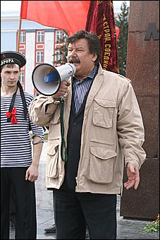 22 апреля 2009г., Барнаул   Митинг коммунистов в день рождения Ленина  