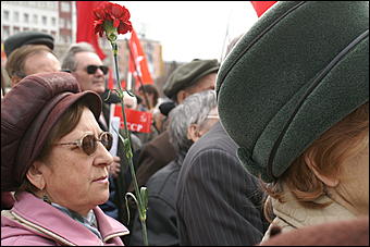 22 апреля 2009г., Барнаул   Митинг коммунистов в день рождения Ленина  
