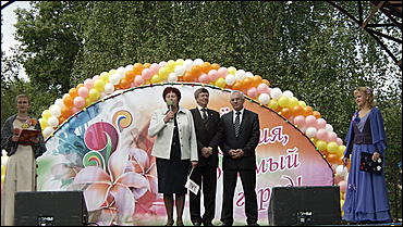 4 сентября 2010 г., Барнаул   Народные гуляния в Ленинском районе Барнаула