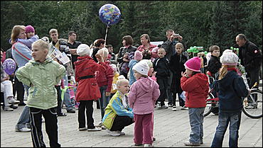 4 сентября 2010 г., Барнаул   Народные гуляния в Ленинском районе Барнаула