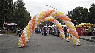 4 сентября 2010 г., Барнаул   Народные гуляния в Ленинском районе Барнаула