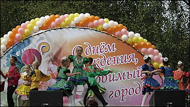 4 сентября 2010 г., Барнаул   Народные гуляния в Ленинском районе Барнаула