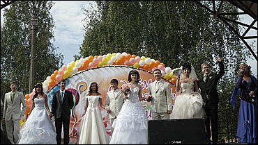 4 сентября 2010 г., Барнаул   Народные гуляния в Ленинском районе Барнаула