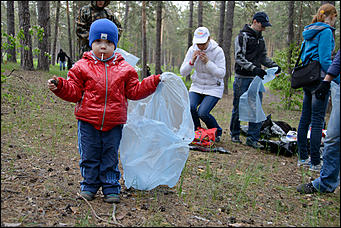 1 июнь 2013 г., Барнаул   Уникальный ленточный бор стал чище (фото А. Баулина)