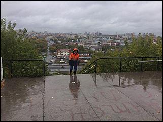 Демонтаж лестницы на ВДНХ в Барнауле   Демонтаж лестницы на ВДНХ в Барнауле