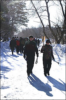 8 марта 2007 г., Барнаул   "Лыжный праздник" в Барнауле, посвященный Международному женскому дню 8 марта