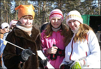 8 марта 2007 г., Барнаул   "Лыжный праздник" в Барнауле, посвященный Международному женскому дню 8 марта