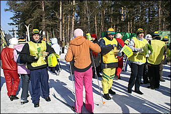 8 марта 2007 г., Барнаул   "Лыжный праздник" в Барнауле, посвященный Международному женскому дню 8 марта