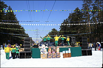 8 марта 2007 г., Барнаул   "Лыжный праздник" в Барнауле, посвященный Международному женскому дню 8 марта