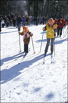 8 марта 2007 г., Барнаул   "Лыжный праздник" в Барнауле, посвященный Международному женскому дню 8 марта