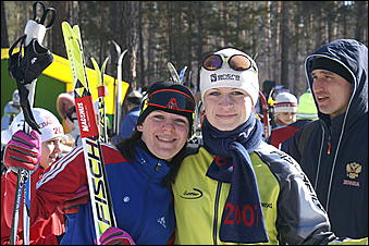 8 марта 2007 г., Барнаул   "Лыжный праздник" в Барнауле, посвященный Международному женскому дню 8 марта