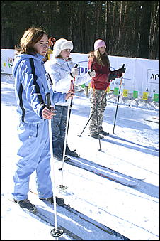 8 марта 2007 г., Барнаул   "Лыжный праздник" в Барнауле, посвященный Международному женскому дню 8 марта