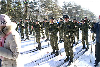 8 марта 2007 г., Барнаул   "Лыжный праздник" в Барнауле, посвященный Международному женскому дню 8 марта