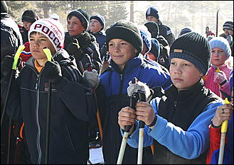 8 марта 2007 г., Барнаул   "Лыжный праздник" в Барнауле, посвященный Международному женскому дню 8 марта