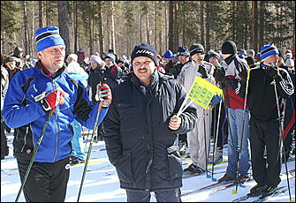 8 марта 2007 г., Барнаул   "Лыжный праздник" в Барнауле, посвященный Международному женскому дню 8 марта