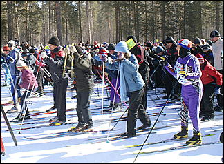 8 марта 2007 г., Барнаул   "Лыжный праздник" в Барнауле, посвященный Международному женскому дню 8 марта