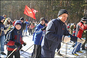 8 марта 2007 г., Барнаул   "Лыжный праздник" в Барнауле, посвященный Международному женскому дню 8 марта