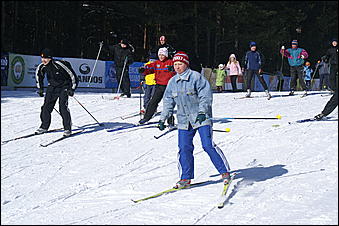 8 марта 2007 г., Барнаул   "Лыжный праздник" в Барнауле, посвященный Международному женскому дню 8 марта